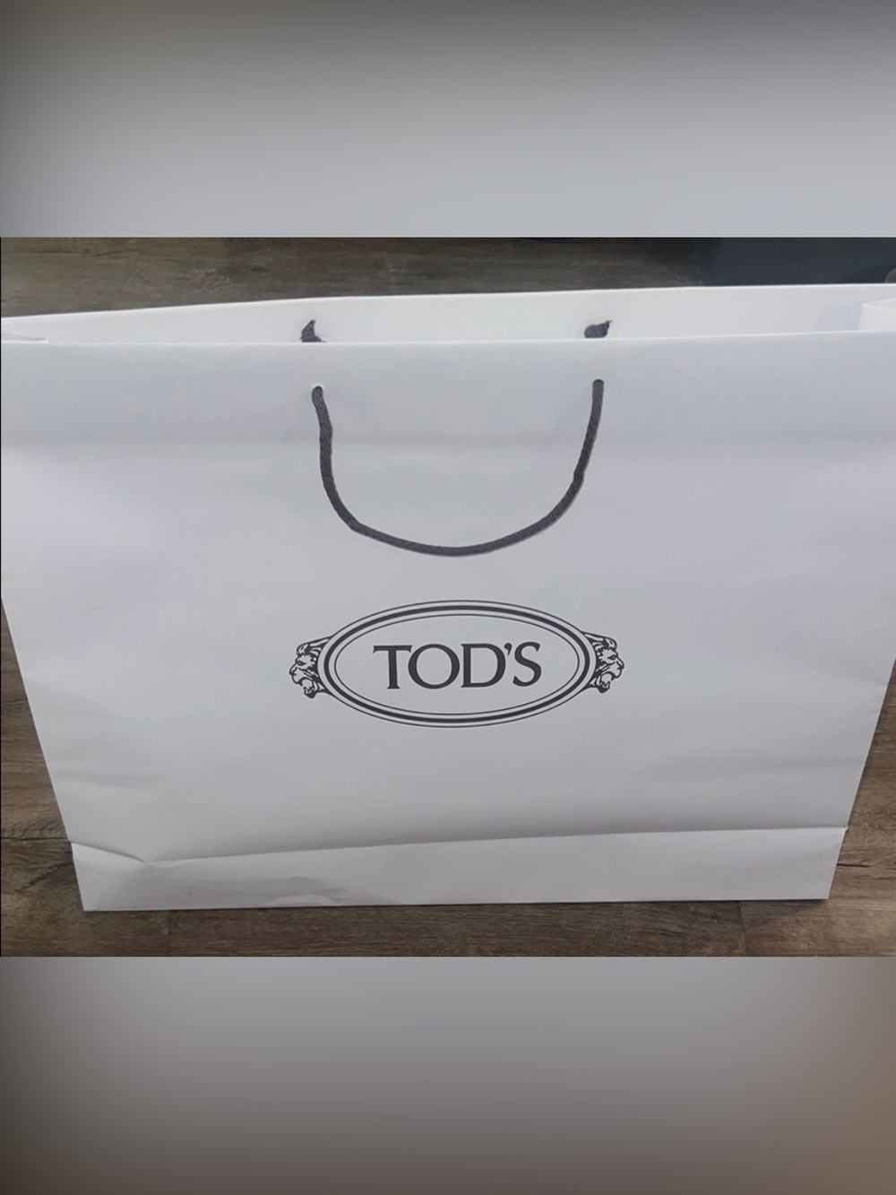Tod's Classic White Tote Bag